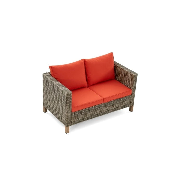 Ensemble de sièges modulables 6 pièces avec coussins