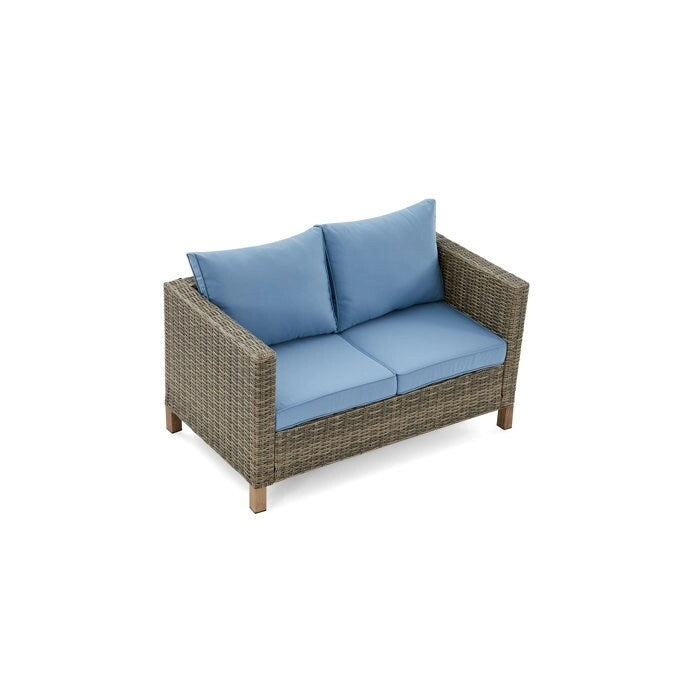 Ensemble de sièges modulables 6 pièces avec coussins