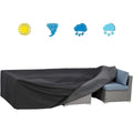 Outdoor Patio Furniture Waterproof Fabric Couch Covers