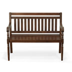 Banc en bois d'extérieur Belmont de Carolina Living
