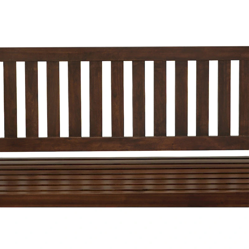 Banc en bois d'extérieur Belmont de Carolina Living