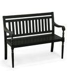 Banc en bois d'extérieur Belmont de Carolina Living