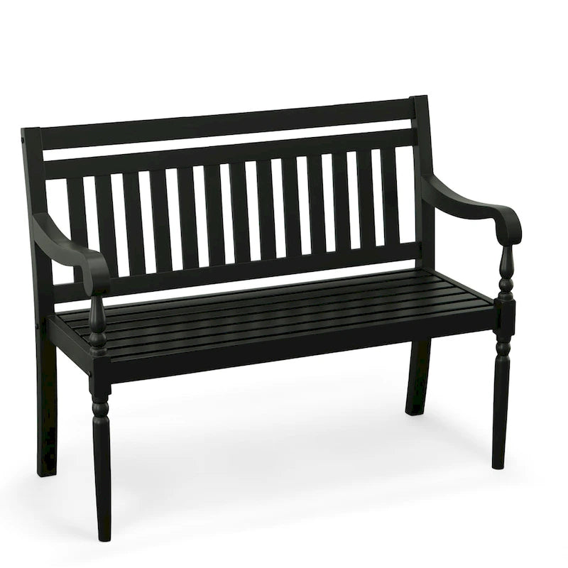 Banc en bois d'extérieur Belmont de Carolina Living