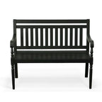 Banc en bois d'extérieur Belmont de Carolina Living