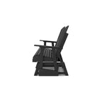 Fauteuil berçant d'extérieur Wave, collection Signature Design by Ashley Hyland - 170 cm (L) x 80 cm (P) x 106 cm (H)