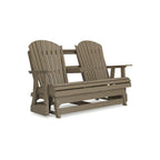 Fauteuil berçant d'extérieur Wave, collection Signature Design by Ashley Hyland - 170 cm (L) x 80 cm (P) x 106 cm (H)