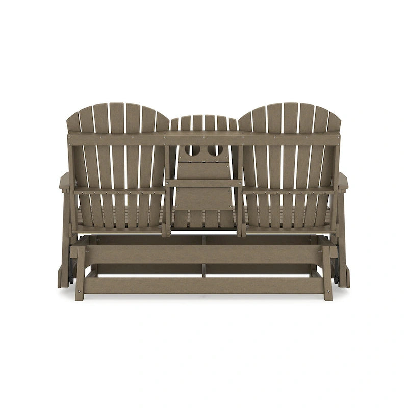 Fauteuil berçant d'extérieur Wave, collection Signature Design by Ashley Hyland - 170 cm (L) x 80 cm (P) x 106 cm (H)