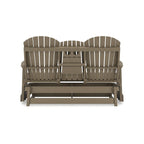 Fauteuil berçant d'extérieur Wave, collection Signature Design by Ashley Hyland - 170 cm (L) x 80 cm (P) x 106 cm (H)