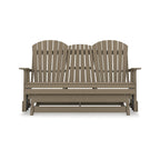 Fauteuil berçant d'extérieur Wave, collection Signature Design by Ashley Hyland - 170 cm (L) x 80 cm (P) x 106 cm (H)