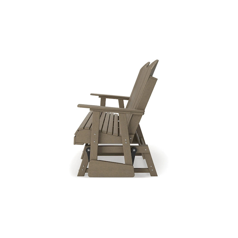 Fauteuil berçant d'extérieur Wave, collection Signature Design by Ashley Hyland - 170 cm (L) x 80 cm (P) x 106 cm (H)
