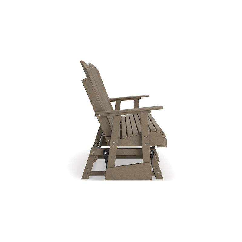 Fauteuil berçant d'extérieur Wave, collection Signature Design by Ashley Hyland - 170 cm (L) x 80 cm (P) x 106 cm (H)
