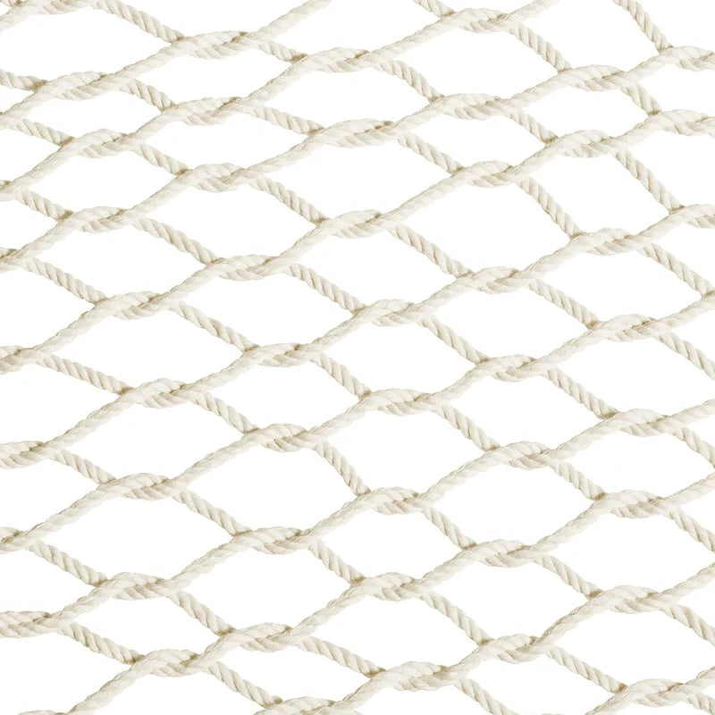 Hamac Bliss Hammocks BH-410BK de 60 pouces de large en corde de coton avec barre d'écartement, crochets en S et chaînes