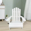 Chaise Adirondack d'extérieur en bois pour enfants