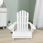 Chaise Adirondack d'extérieur en bois pour enfants