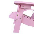 Chaise Adirondack d'extérieur en bois pour enfants