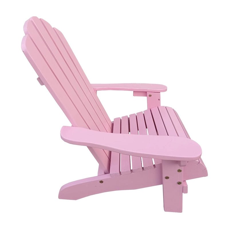 Chaise Adirondack d'extérieur en bois pour enfants