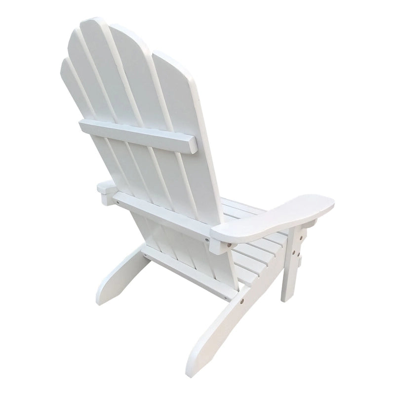 Chaise Adirondack d'extérieur en bois pour enfants