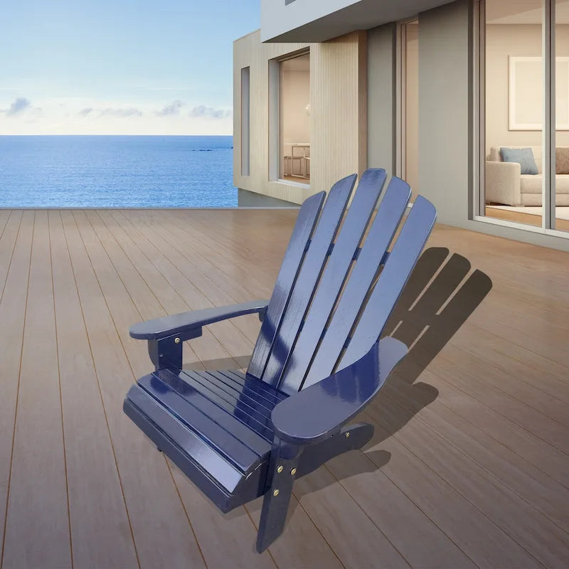 Chaise Adirondack d'extérieur en bois pour enfants
