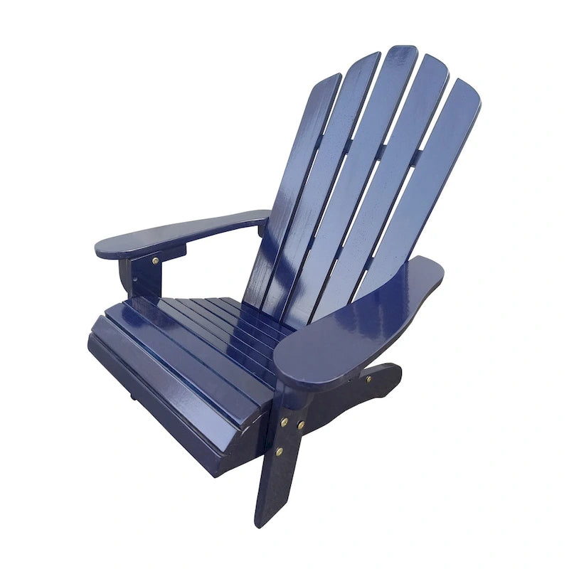 Chaise Adirondack d'extérieur en bois pour enfants