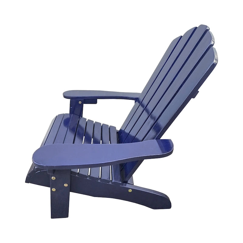Chaise Adirondack d'extérieur en bois pour enfants