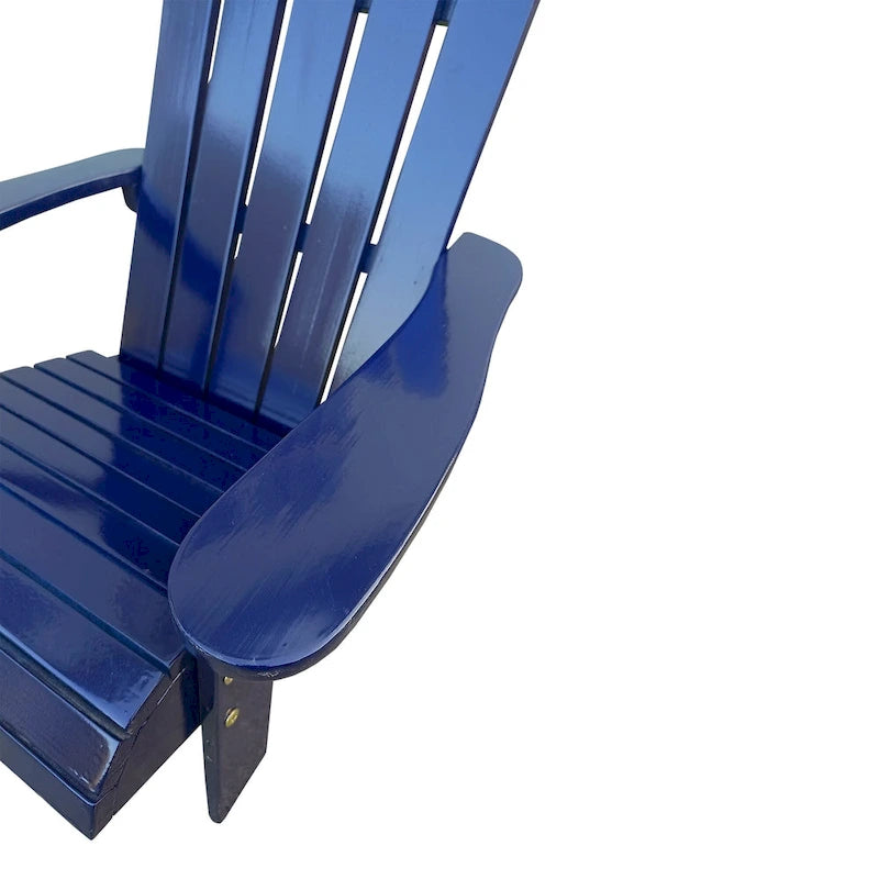 Chaise Adirondack d'extérieur en bois pour enfants