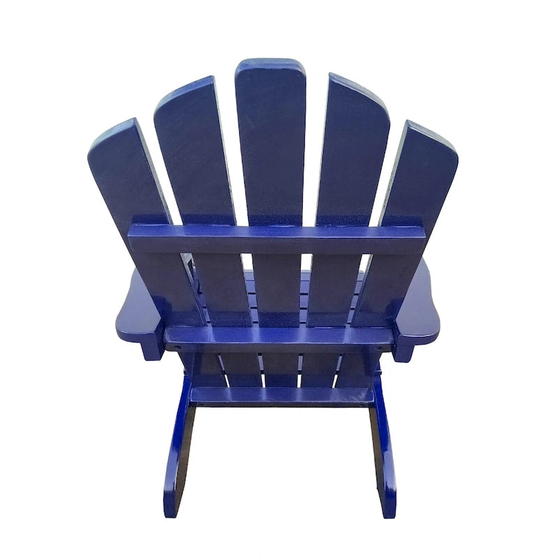 Chaise Adirondack d'extérieur en bois pour enfants
