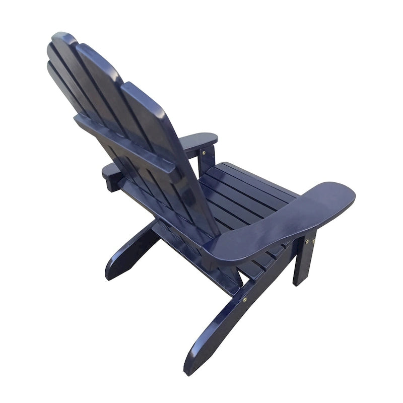 Chaise Adirondack d'extérieur en bois pour enfants
