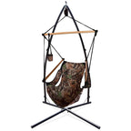 Ensemble fauteuil hamac Hammaka et support en acier Summit