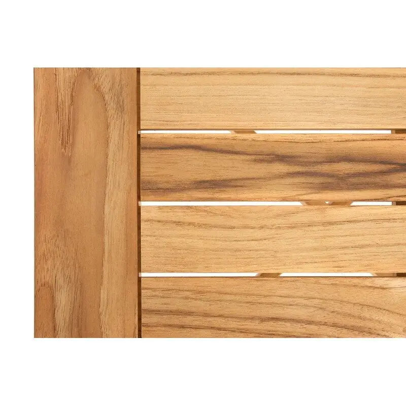 Table d'appoint carrée d'extérieur Winston en teck naturel 24 pouces