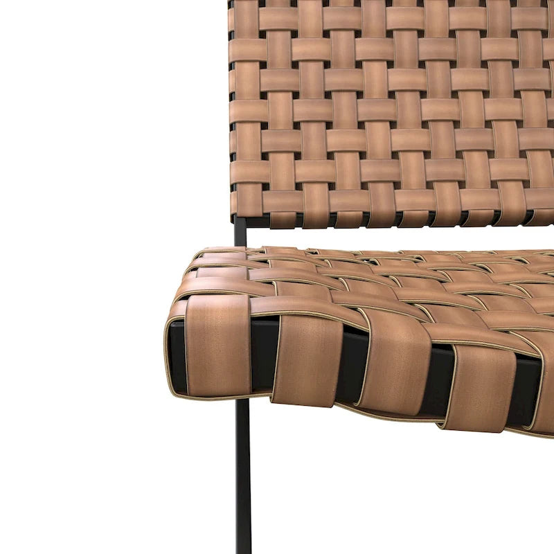 Ensemble de mobilier de patio en rotin 3 pièces comprenant des chaises longues pliables en osier et une table basse pour l'extérieur, le jardin, la pelouse ou le balcon.