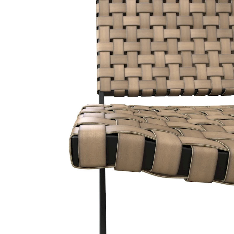 Ensemble de mobilier de patio en rotin 3 pièces comprenant des chaises longues pliables en osier et une table basse pour l'extérieur, le jardin, la pelouse ou le balcon.