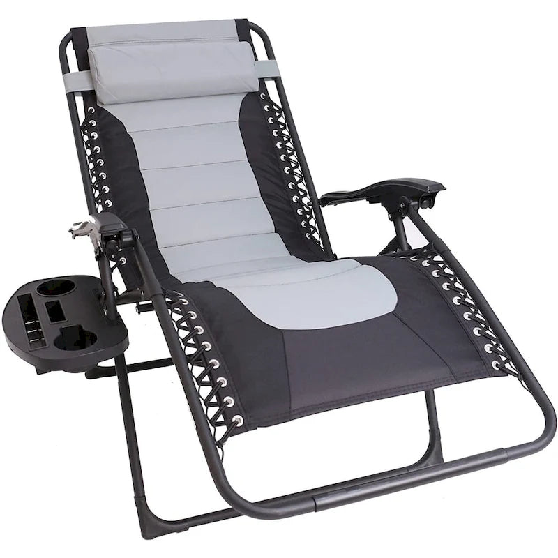 Fauteuil gonflable surdimensionné à gravité zéro, rembourré, pour piscine extérieure, terrasse, plage, jardin