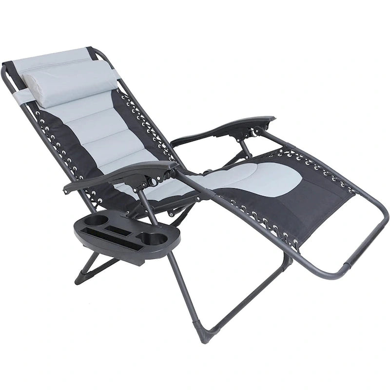 Fauteuil gonflable surdimensionné à gravité zéro, rembourré, pour piscine extérieure, terrasse, plage, jardin