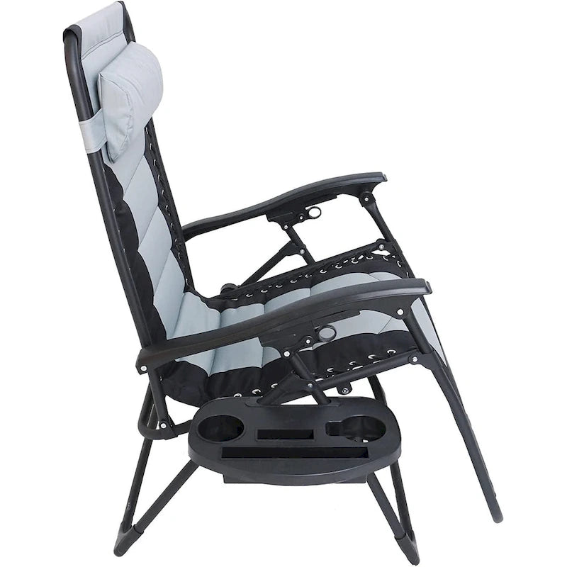 Fauteuil gonflable surdimensionné à gravité zéro, rembourré, pour piscine extérieure, terrasse, plage, jardin