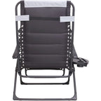 Fauteuil gonflable surdimensionné à gravité zéro, rembourré, pour piscine extérieure, terrasse, plage, jardin