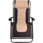Fauteuil gonflable surdimensionné à gravité zéro, rembourré, pour piscine extérieure, terrasse, plage, jardin