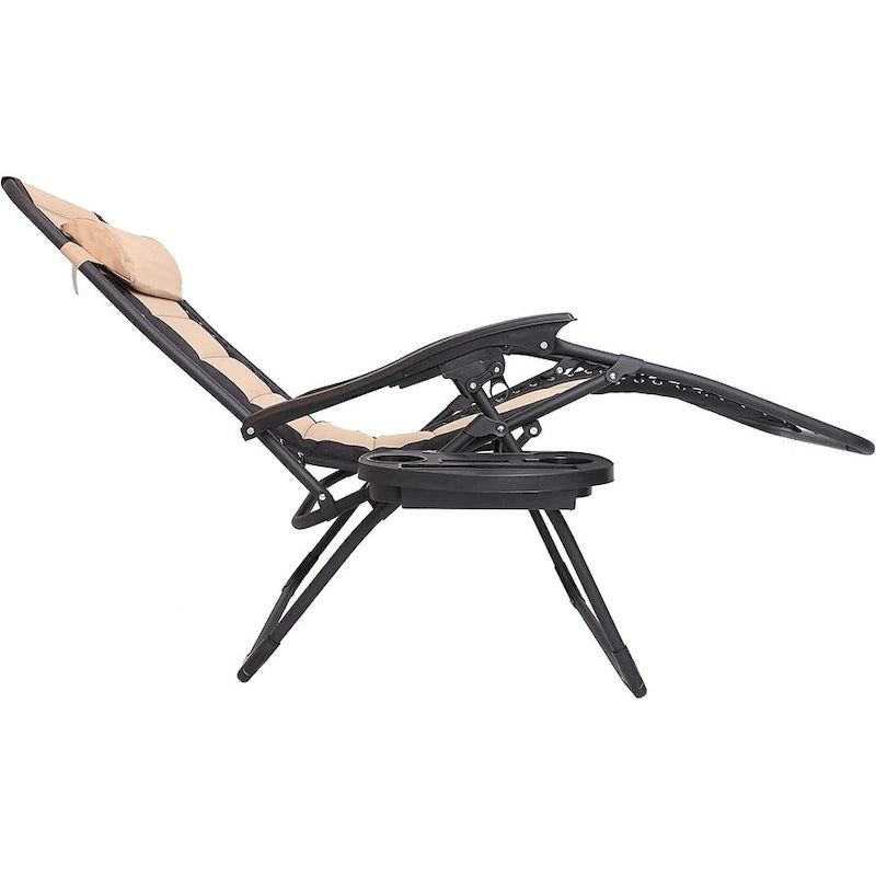 Fauteuil gonflable surdimensionné à gravité zéro, rembourré, pour piscine extérieure, terrasse, plage, jardin