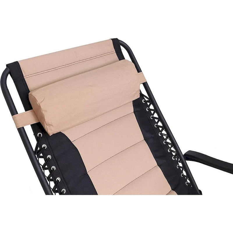 Fauteuil gonflable surdimensionné à gravité zéro, rembourré, pour piscine extérieure, terrasse, plage, jardin