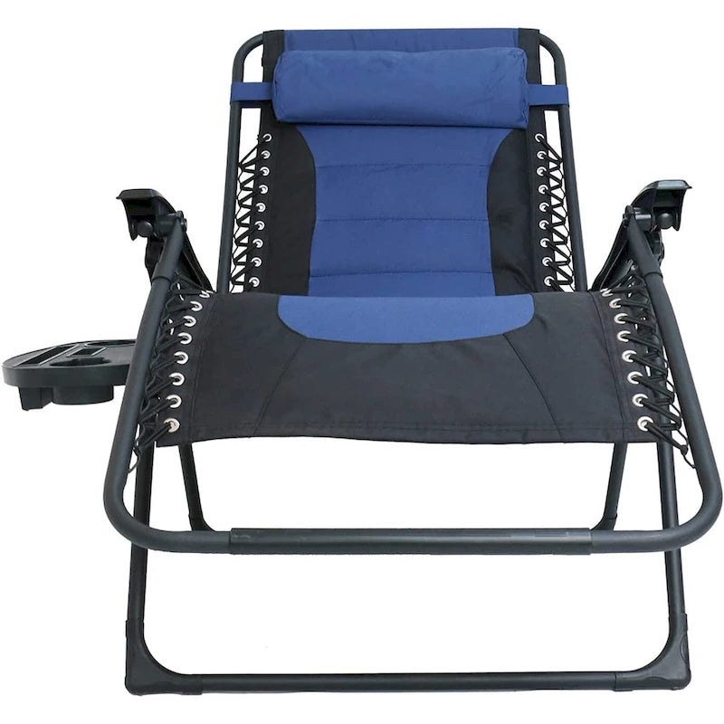 Fauteuil gonflable surdimensionné à gravité zéro, rembourré, pour piscine extérieure, terrasse, plage, jardin
