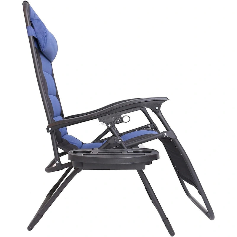 Fauteuil gonflable surdimensionné à gravité zéro, rembourré, pour piscine extérieure, terrasse, plage, jardin