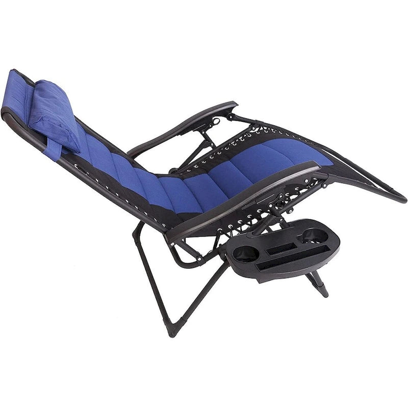 Fauteuil gonflable surdimensionné à gravité zéro, rembourré, pour piscine extérieure, terrasse, plage, jardin