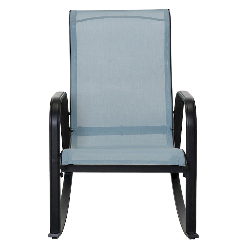 Fauteuil à bascule Teslin amovible à cadre en fer simple