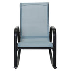 Fauteuil à bascule Teslin amovible à cadre en fer simple