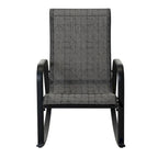 Fauteuil à bascule Teslin amovible à cadre en fer simple