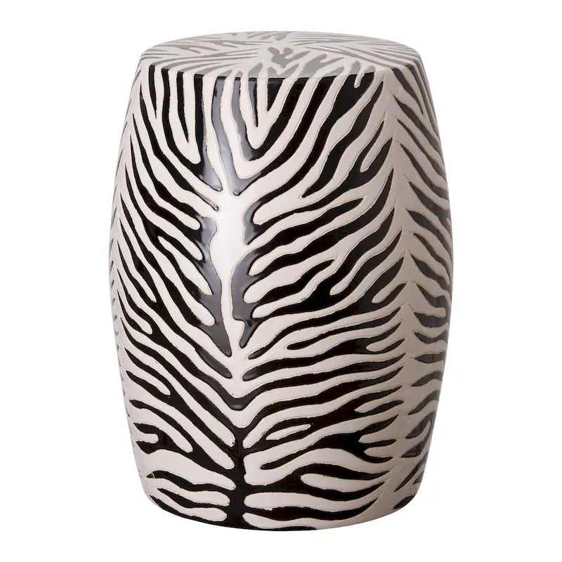 Tabouret zèbre