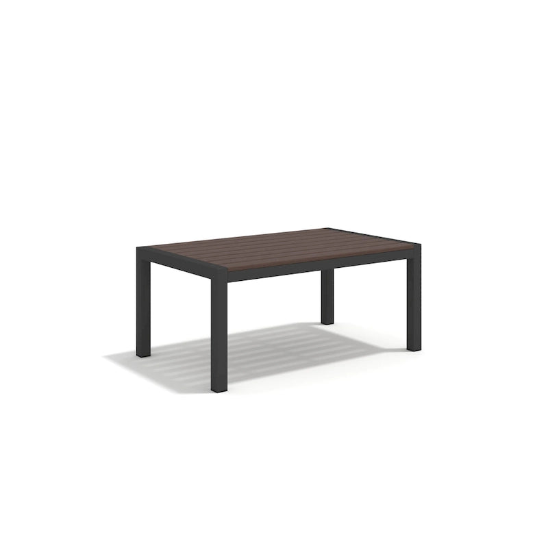 Ensemble de canapés modernes en aluminium 4 pièces pour terrasse et jardin extérieur