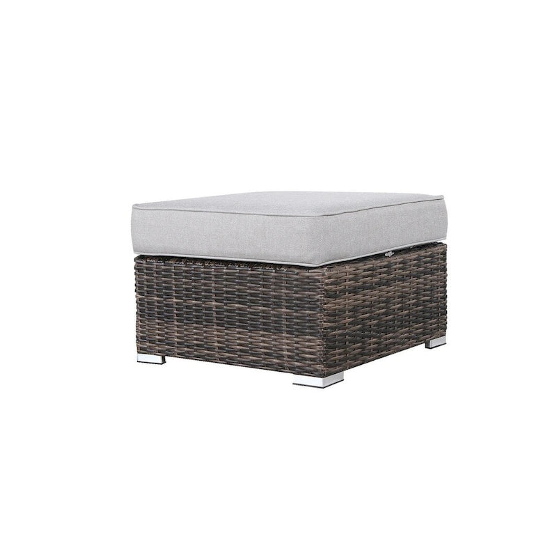 Pouf d'extérieur LSI avec coussin