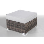 Pouf d'extérieur LSI avec coussin