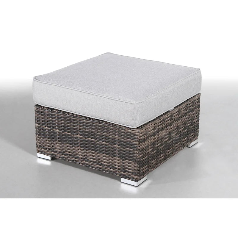 Pouf d'extérieur LSI avec coussin