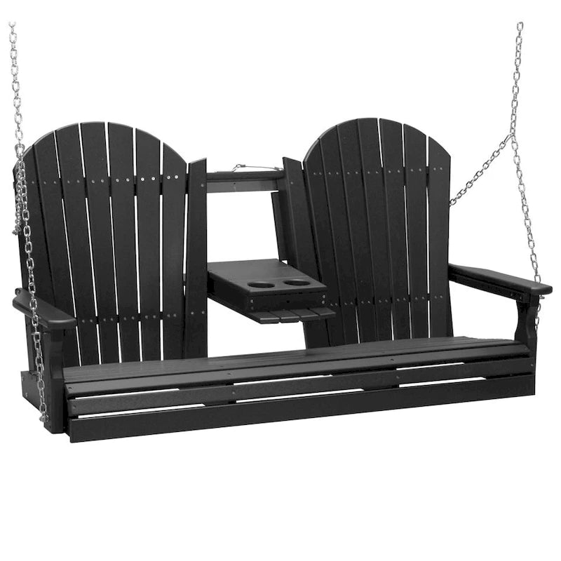 Balancelle Adirondack en bois de polyéthylène